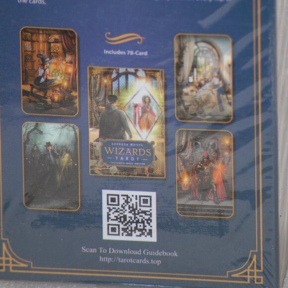 NWT Wizards Tarot by Barbara Moore 78 Card Tarot Deck Master Your Magic - Picture 4 of 5
